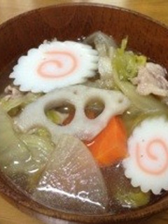 体に優しいお雑煮-レシピのメイン写真