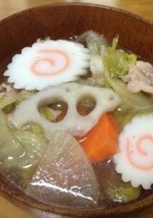 体に優しいお雑煮-レシピのメイン写真