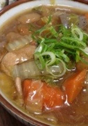 煮物の残りで♡みぞれあんかけうどん-レシピのメイン写真