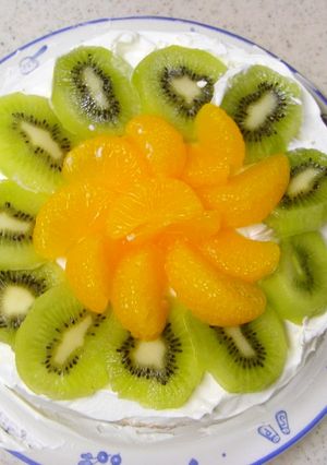 超簡単♪１０分で出来るフルーツケーキ-レシピのメイン写真