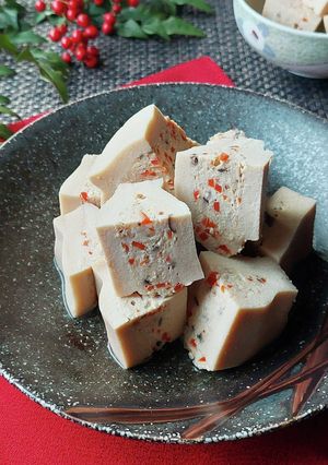 高野豆腐の肉詰め含め煮☆おせちにもOK!-レシピのメイン写真