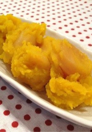 かぼちゃ栗きんとん-レシピのメイン写真