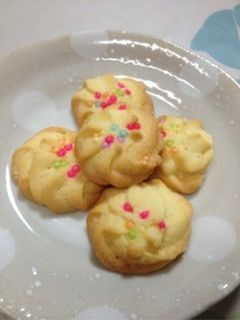 絞り出しクッキー-レシピのメイン写真