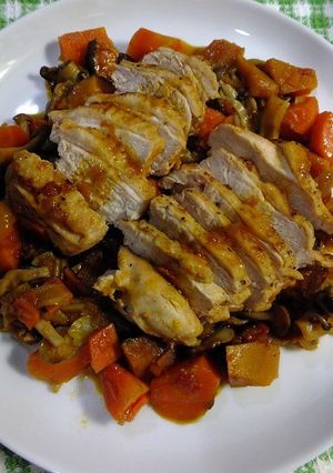 鶏ムネ肉ソテー-レシピのメイン写真