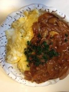 オムハヤシライス-レシピのメイン写真