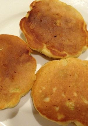 りんごとサツマイモのパンケーキ-レシピのメイン写真