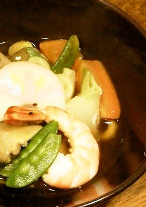 ラジオで紹介☆煮しめde豪華うどん-レシピのメイン写真