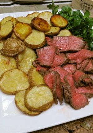 レアに焼き上げるローストビーフ-レシピのメイン写真