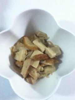簡単!高野豆腐で煮物♬-レシピのメイン写真
