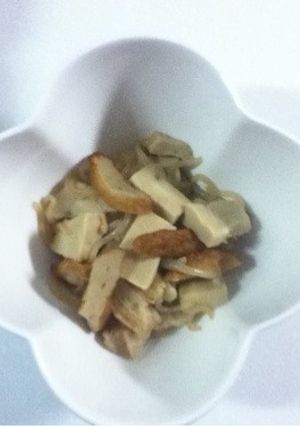 簡単！高野豆腐で煮物♬-レシピのメイン写真