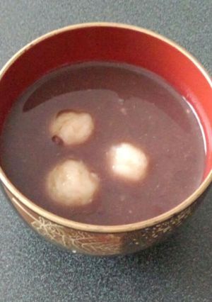 おせち:ぜんざい-レシピのメイン写真