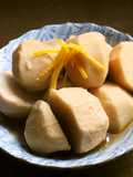 おせちに昆布巻きで残った煮汁で里芋の煮物