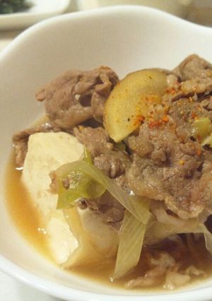 かんたん！おいしい！肉豆腐-レシピのメイン写真