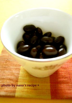 失敗なし！艶々ふっくら仕上がる黒豆★-レシピのメイン写真