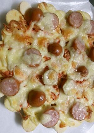 さくさく！お麩ピザ！-レシピのメイン写真