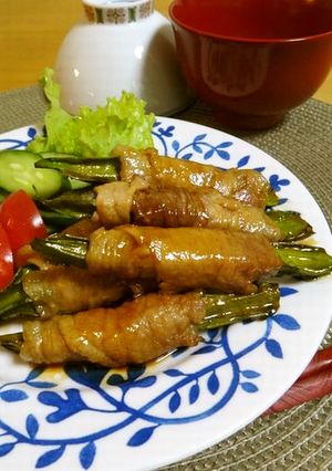 四角豆の肉巻き-レシピのメイン写真