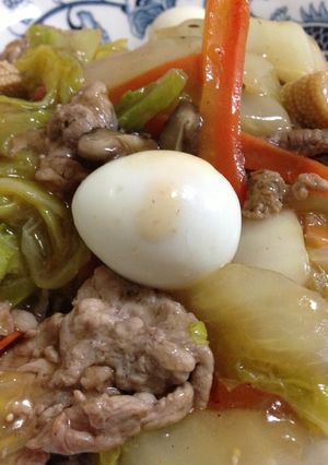 塩糀昆布でコクうま中華丼-レシピのメイン写真
