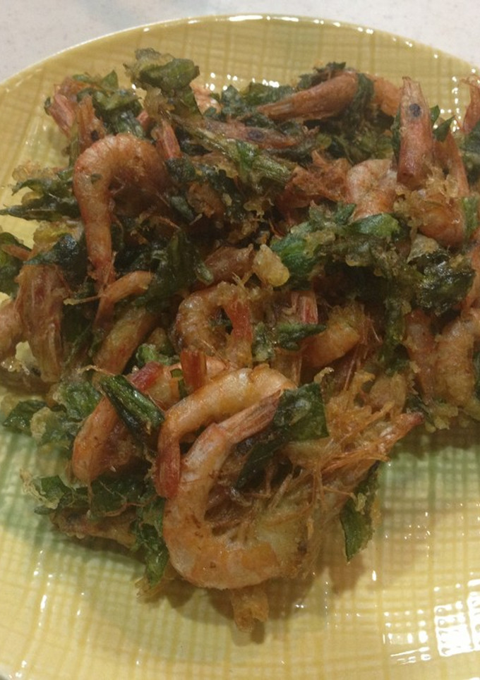 小エビとセロリのかき揚げ-レシピのメイン写真