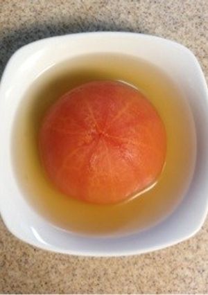 トマトの丸ごとスープ-レシピのメイン写真