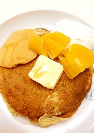 行列店を越えた！旬のフルーツパンケーキ-レシピのメイン写真