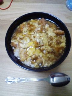 唐揚げの餡掛け親子丼-レシピのメイン写真