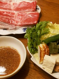 しゃぶしゃぶ☆ゴマだれ♪-レシピのメイン写真