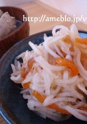 おせちの定番☆柿なます-レシピのメイン写真