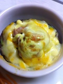 めっちゃ簡単!アボカドとエビのチーズ焼き-レシピのメイン写真