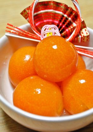 おせちに★金柑の甘露煮-レシピのメイン写真