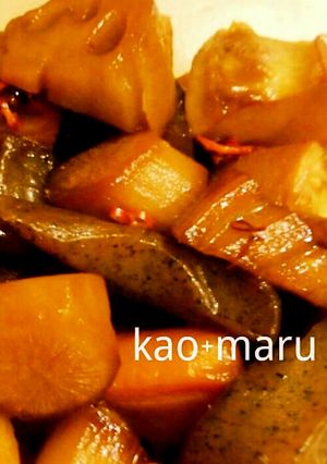 きんぴら(筑前煮の具材)-レシピのメイン写真