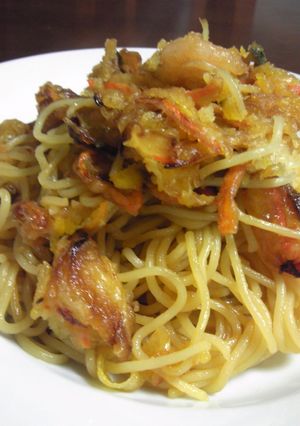 江戸前屋台の天ぷら焼きそば-レシピのメイン写真