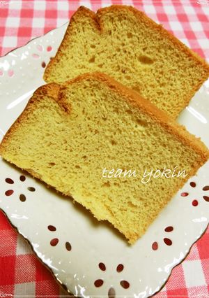 シフォンケーキ-レシピのメイン写真