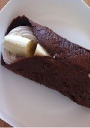 5分!レンジケーキ♪まるごとバナナ風♡-レシピのメイン写真