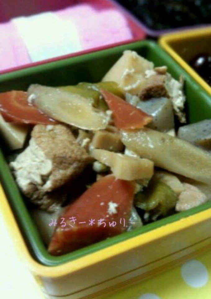普通の日にも＊煮しめ-レシピのメイン写真