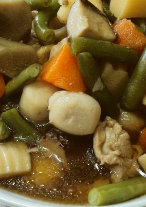 ﾏｲﾔｰ圧力鍋で筑前煮(1/23変更)-レシピのメイン写真