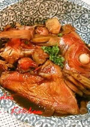 金目鯛の煮つけ-レシピのメイン写真