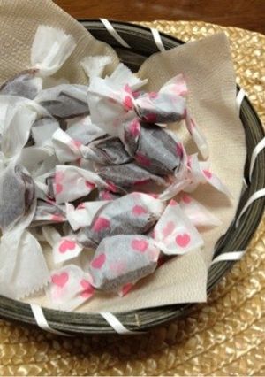 バレンタイン！レンジで生チョコキャラメル-レシピのメイン写真
