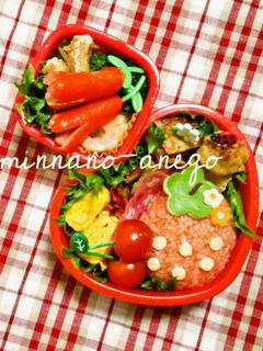 キャラ弁*いちごちゃんおにぎり-レシピのメイン写真