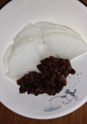 ダイエット！大根の小豆のせ-レシピのメイン写真