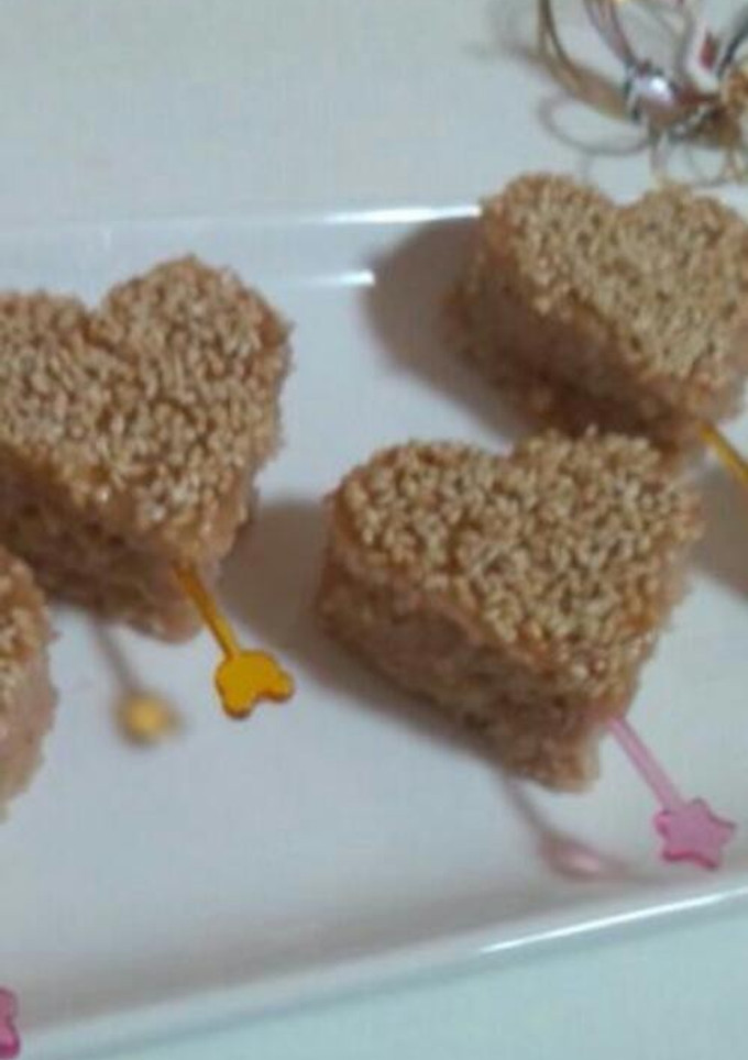 ズボラおせち*ハートの松風焼き*のし鶏-レシピのメイン写真