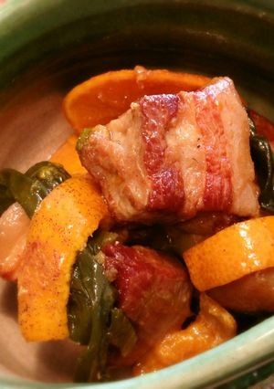 みかんで作る豚角煮-レシピのメイン写真