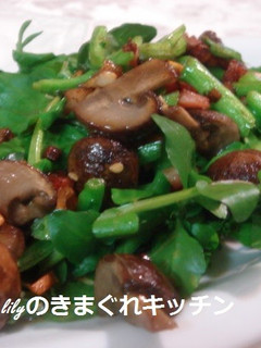 クレソンの温サラダ-レシピのメイン写真