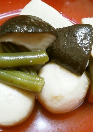 料理人の家の煮物(冷凍里芋他)～関西風-レシピのメイン写真