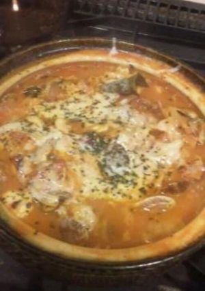 イタリアン鍋…ベーコントマトあさり-レシピのメイン写真