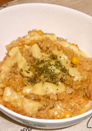 チーズとろ~り♡ガーリックライス-レシピのメイン写真