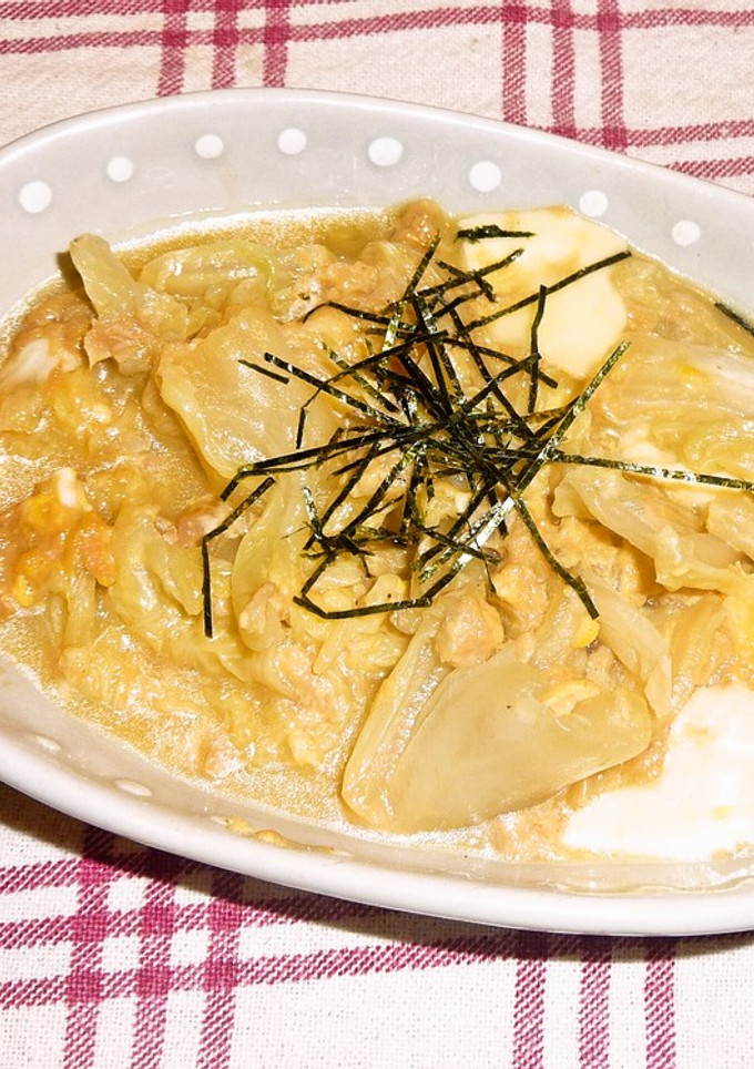 ＊白菜の和風卵とじ＊-レシピのメイン写真