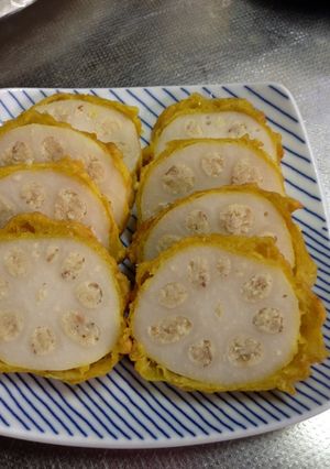 おせちに♫簡単♫からし蓮根-レシピのメイン写真