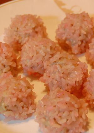 肉団子のもち米蒸し～おせちとともに～-レシピのメイン写真