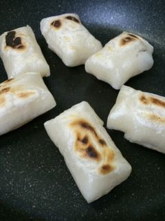フライパンで!焼き餅!-レシピのメイン写真