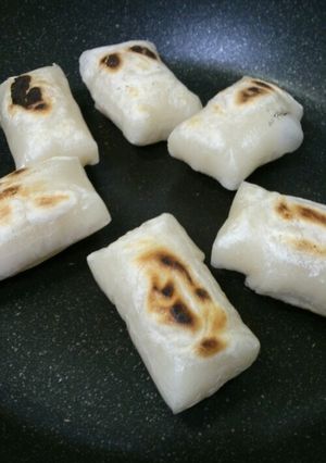 フライパンで！焼き餅！-レシピのメイン写真